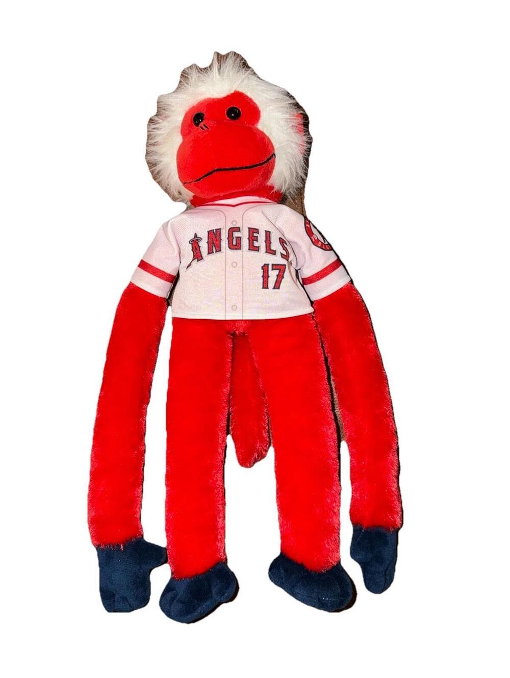 Los Angeles Angels FOCO Rally Monkey Plush Shohei Ohtani 17 MLB Baseball Mascot
